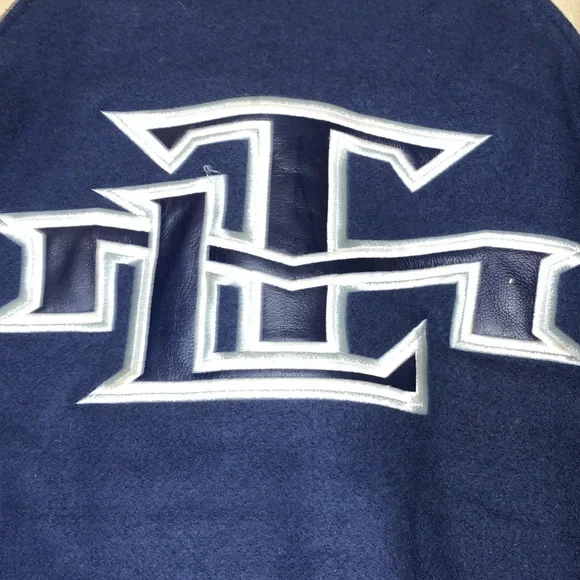 Vintage Toronto Maple Leafs NHL Nike 2000’s Wool & Leather Jacket Size XXL TML - Picture 10 of 11